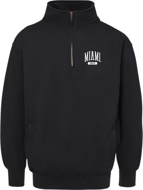 University of Miami 1/4 Zip