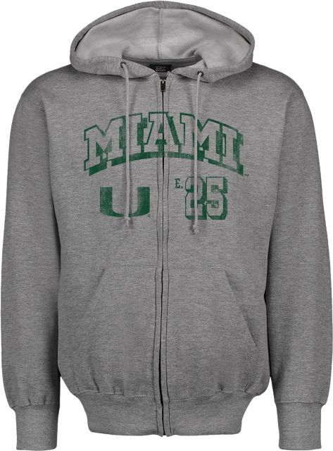 University of Miami Hurricanes Full Zip Hood