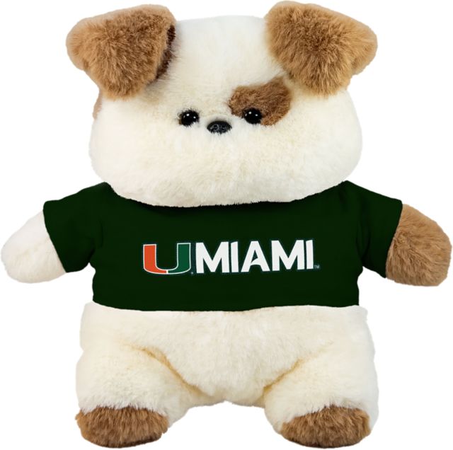 University of Miami 9.5'' Chubby Plush