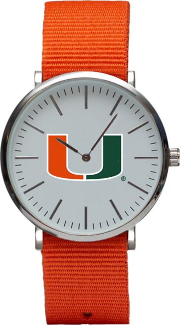 University of Miami 40mm Nylon Watch