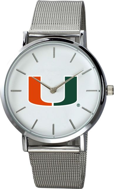 University of Miami 40mm Stainless Steel Watch