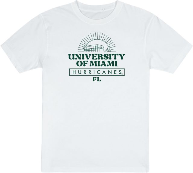 University of Miami Garment Dye Short Sleeve T-Shirt - ONLINE ONLY