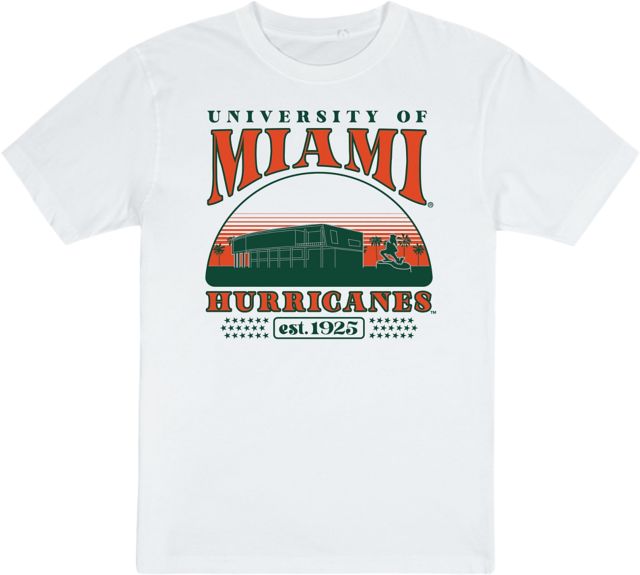 University of Miami Garment Dye Short Sleeve T-Shirt - ONLINE ONLY