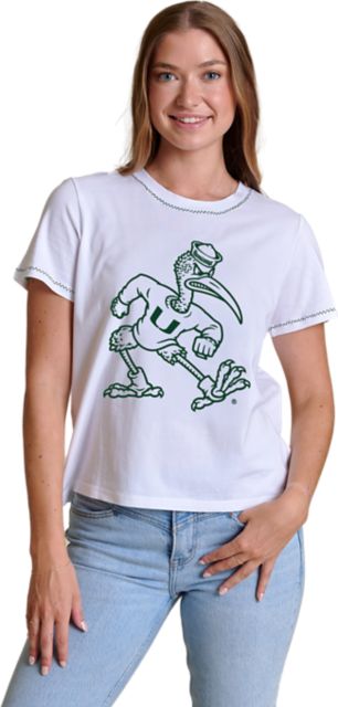 University of Miami Women's Embroidered Short Sleeve T-Shirt