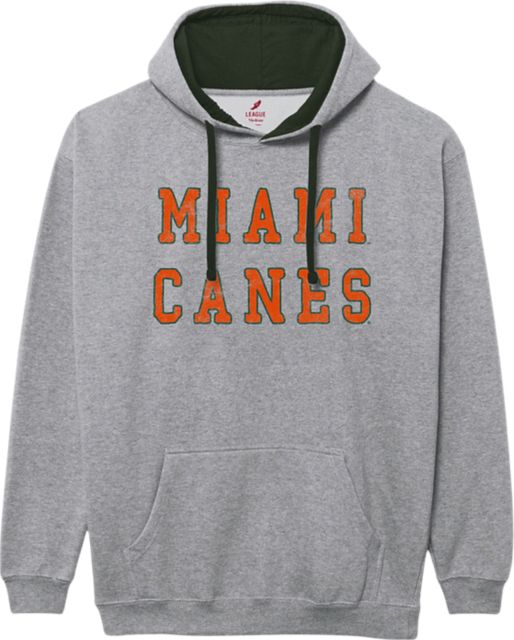 University of Miami Colorblock Hooded Sweatshirt