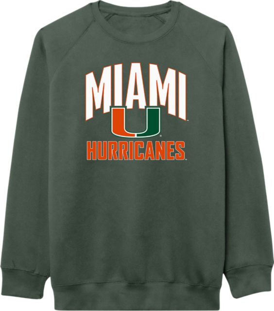 University of Miami Hurricanes Crewneck Sweatshirt