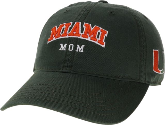 University of Miami Mom Relaxed Twill Adjustable Hat