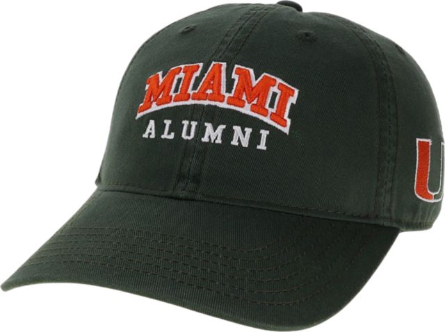 University of Miami Alumni Adjustable Hat
