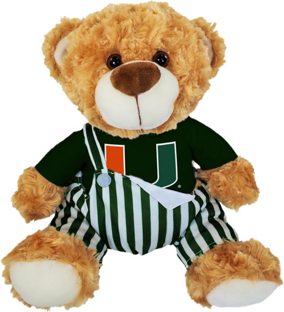 University of Miami 10'' Game Day Bear