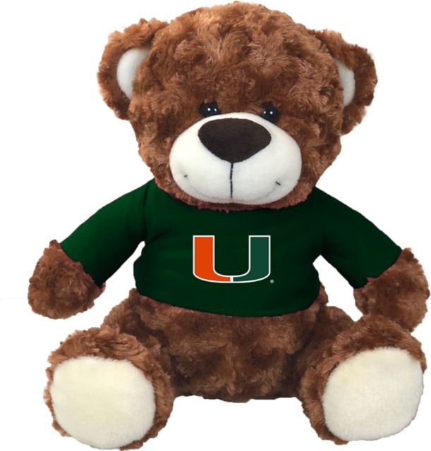 University of Miami 10 in. Plush Bear
