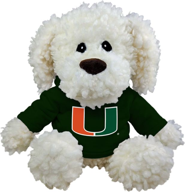 University of Miami 10" Plush Dog