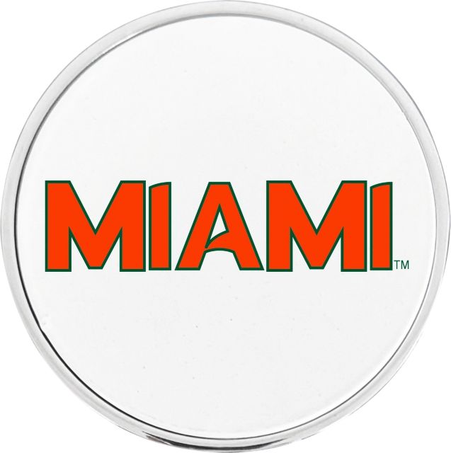 University of Miami Circle Adhesive Emblem