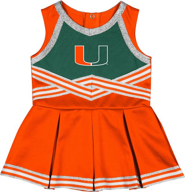University of Miami Infant Cheer Set