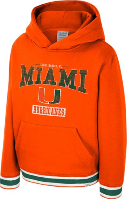 University of Miami Hurricanes Youth Hooded Sweatshirt