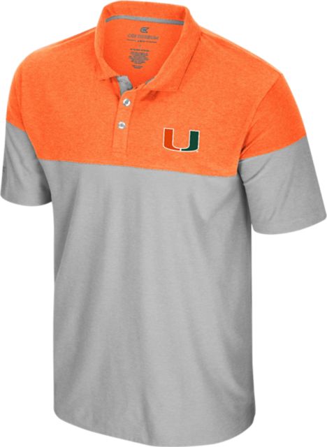 University of Miami Hurricanes Colorblock Polo