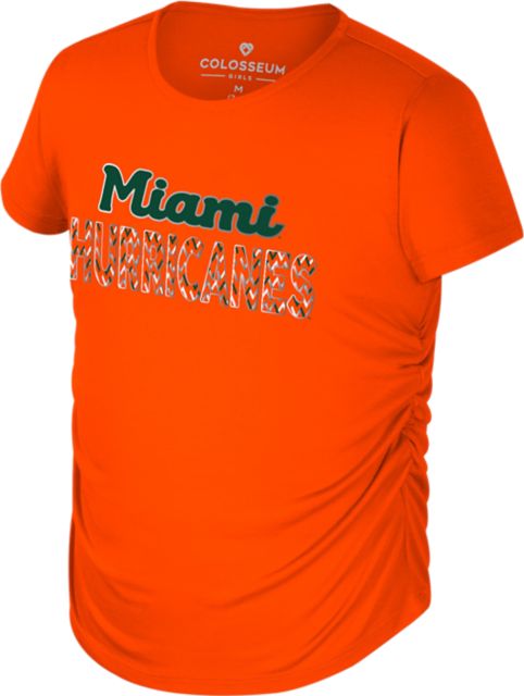 University of Miami Hurricanes Youth Runched Short Sleeve T-Shirt