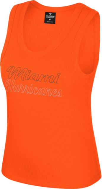 University of Miami Hurricanes Women's Ribbed Tank Top