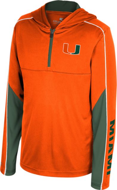 University of Miami Youth 1/4 Zip: University Of Miami