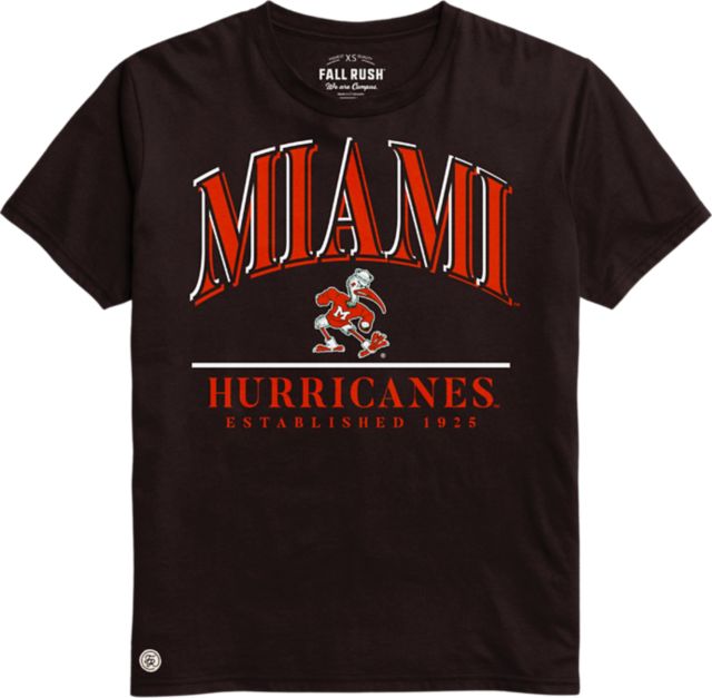 Miami hurricanes hot sale t shirt