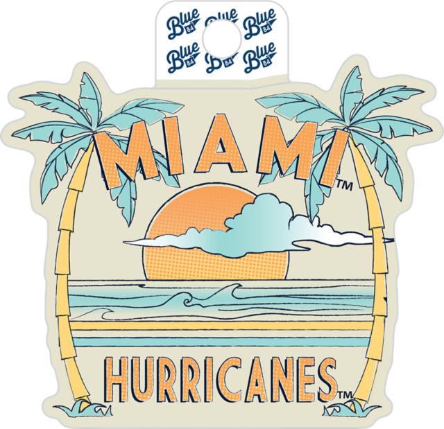 University of Miami Full Size Sticker