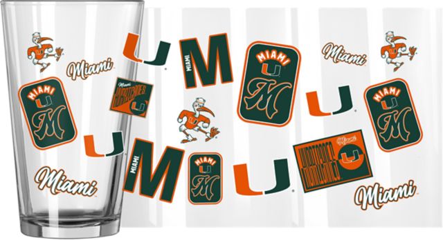 University of Miami 16oz Dreamweave Pint Glass