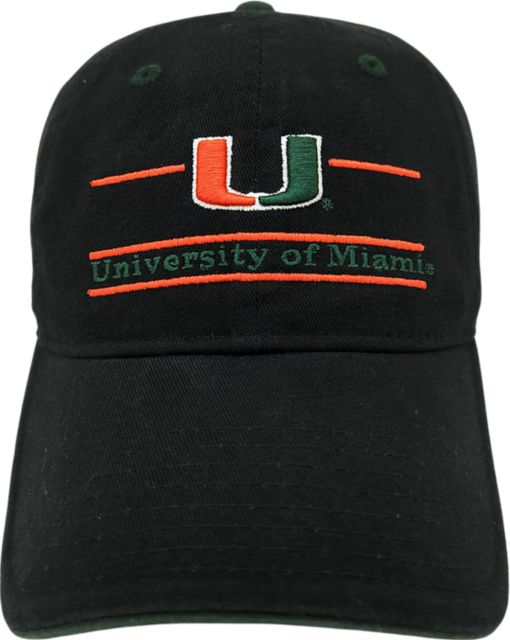 University of Miami Split Bar Cap