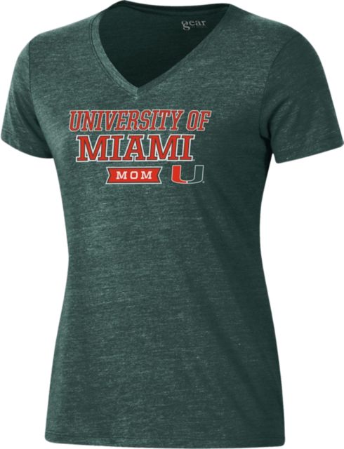 University of Miami Women's Mom Short Sleeve T-Shirt: University