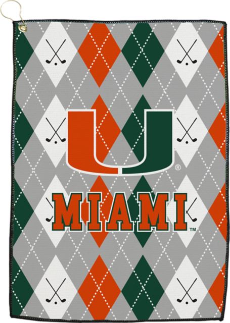 Argyle Golf Towel
