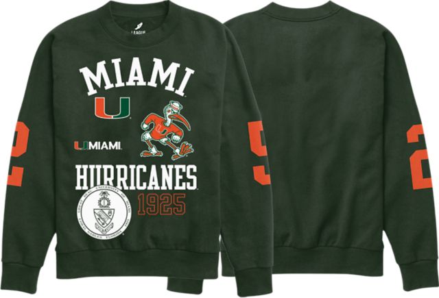 University of Miami Hurricanes Women's Crewneck Sweatshirt