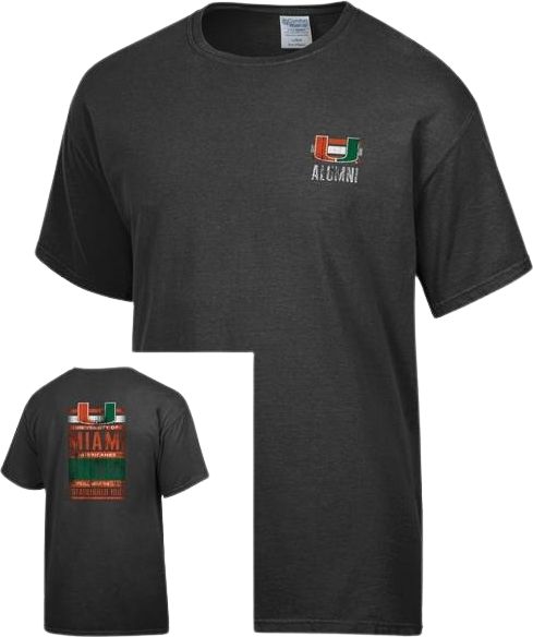 University of Miami Alumni Short Sleeve T-Shirt