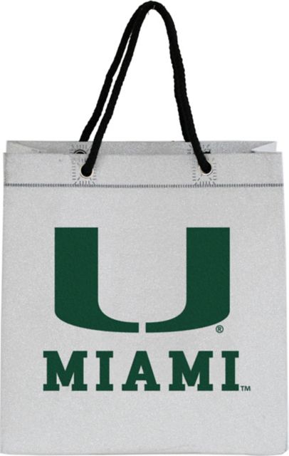 University of Miami 9'' x 10'' Gift Bag