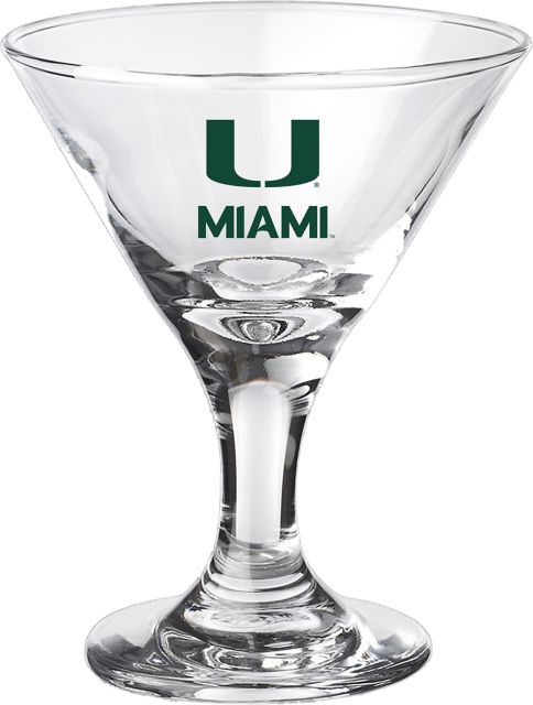 University of Miami 3 oz. Collectors Glass