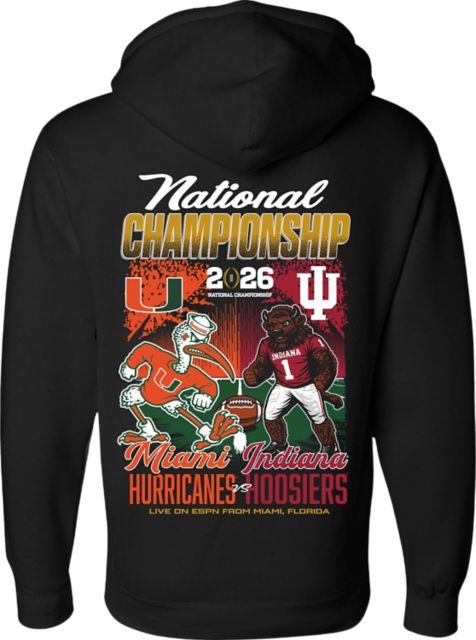 University of Miami Football 2026 National Championship Game Hooded Sweatshirt