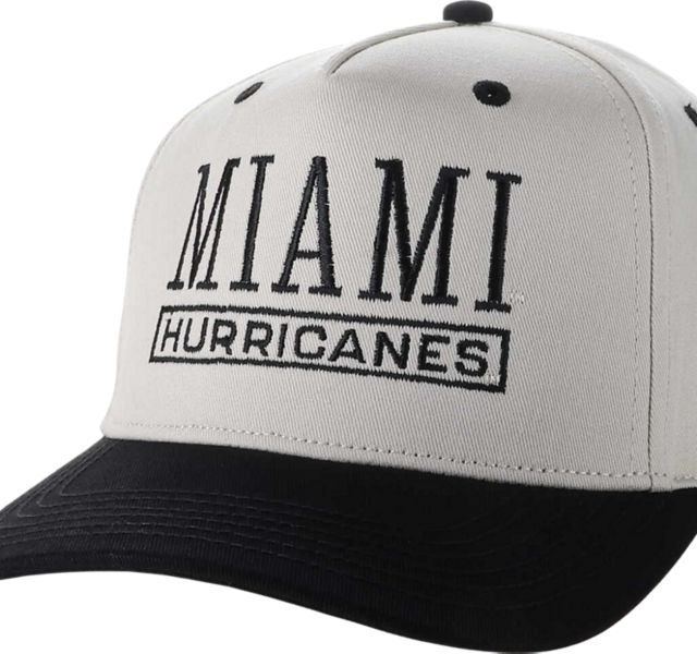 University of Miami Hurricanes Heritage Twill Adjustable Cap