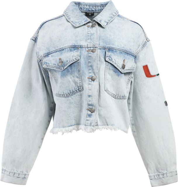 University of Miami Women's Jean Jacket