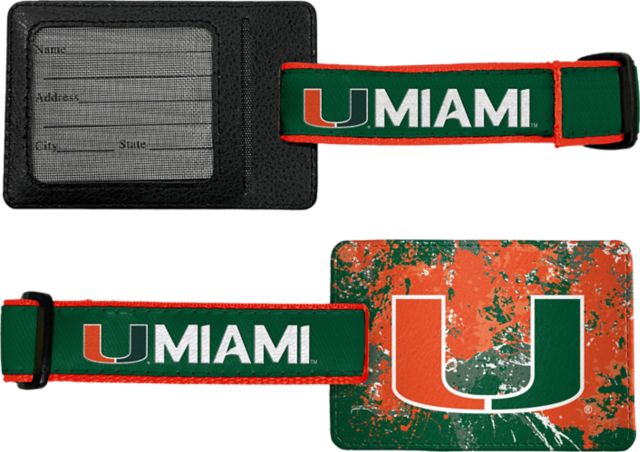 University of Miami Luggage Tag