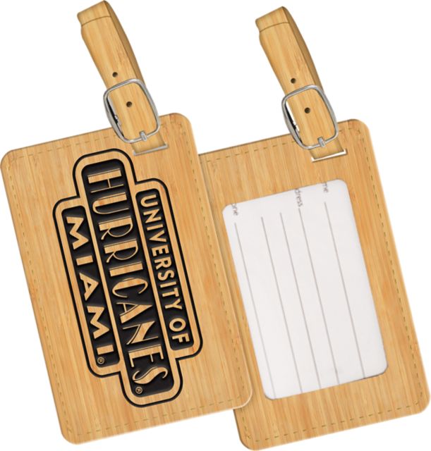University of Miami Laramie Luggage Tag