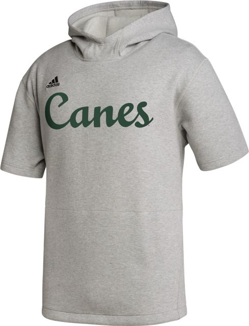 Youth Champion Green Miami Hurricanes Icon Logo Long Sleeve Basketball T-Shirt Size: Small