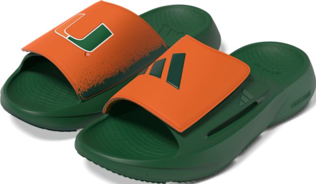 University of Miami Adidas Lightblaze Slide
