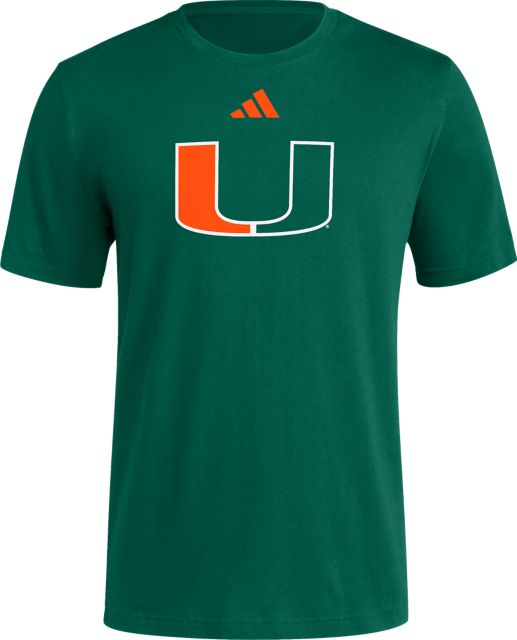 University of Miami Hurricanes adidas Short Sleeve T-Shirt