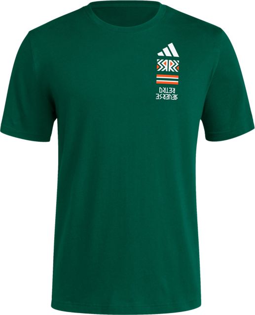 Miami Champion Long Sleeve T Shirt U Miami Miami Herbert Business School - Horizontal - ONLINE ONLY