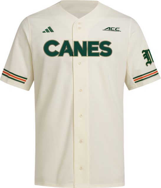 University of Miami Replica Baseball Jersey