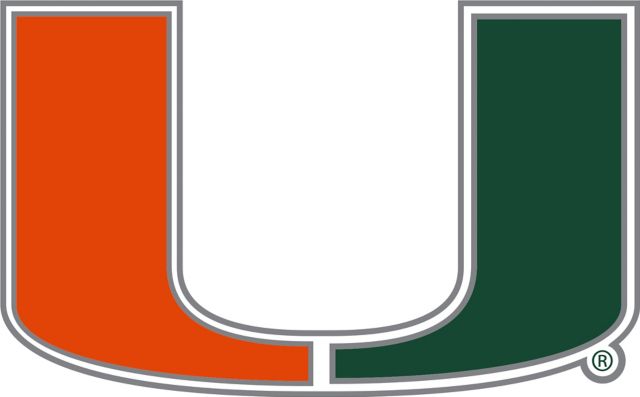 University of Miami 1'' Lapel Pin