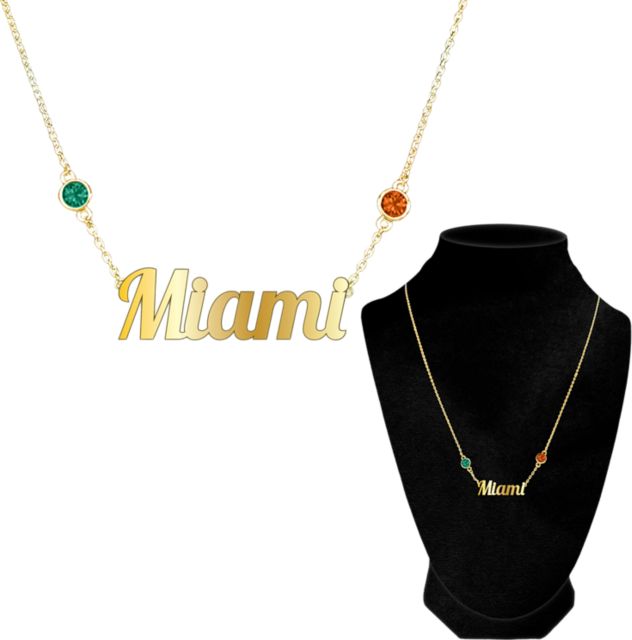 University of Miami Necklace