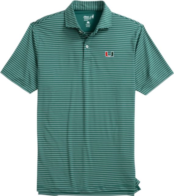 University of Miami Beau Stripe Polo