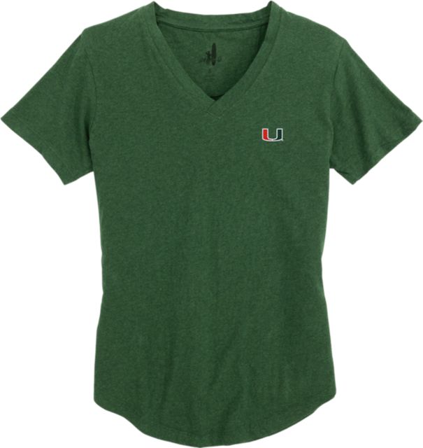 University of Miami Women's Meredith V-Neck T-Shirt