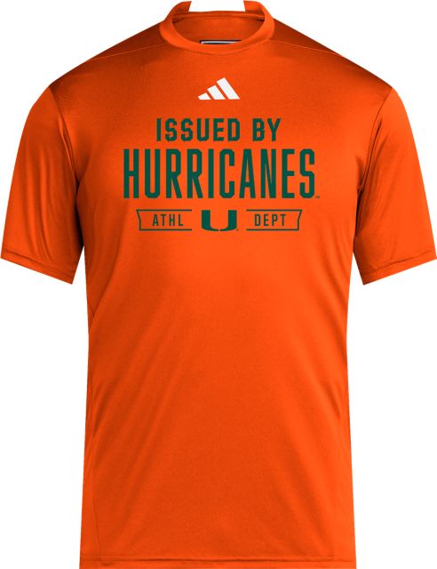 University of Miami Hurricanes Training Short Sleeve T-Shirt