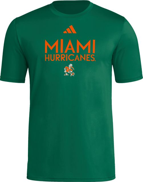 University of Miami Hurricanes Pre-Game Locker Room Short Sleeve T-Shirt
