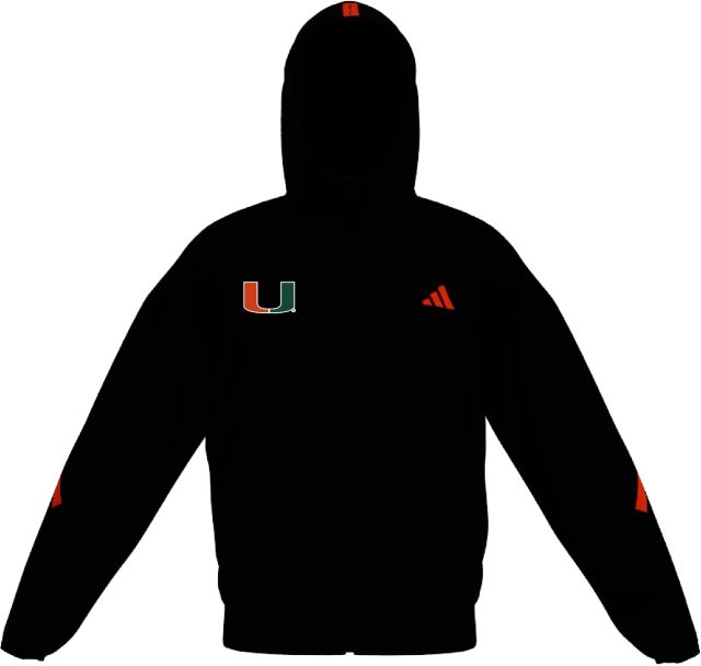 University of Miami Hurricanes Z.N.E Full-Zip Hooded Sweatshirt