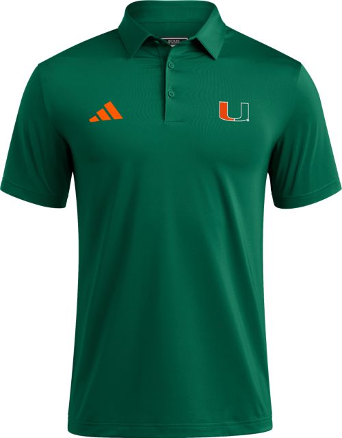 University of Miami Hurricanes Ultimate365 Solid Polo